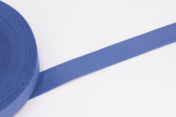 Gurtband Baumwolle 30mm lavendelblau (1 m)